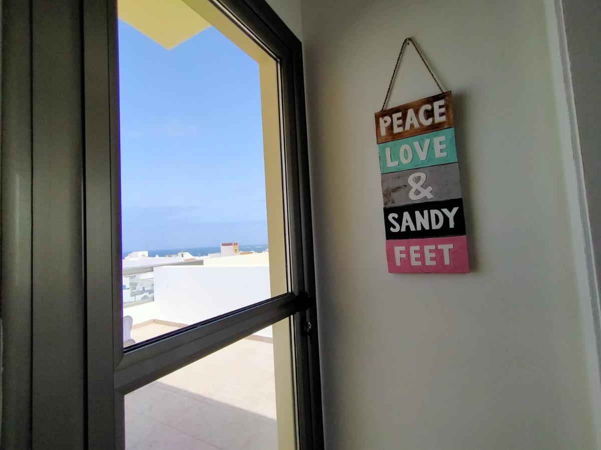 Los Lagos Sunset Sea View Private Roof Terrace Cotillo Esterno foto